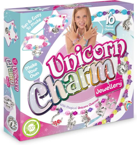 Craftbox Unicorn Charm Jewellery Set, Mixed (CB806)