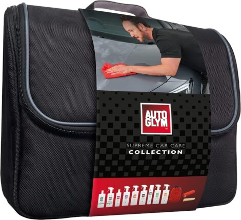 Autoglym Deluxe Car Cleaning Kit: Supreme Care Collection, 12pc Gift Set