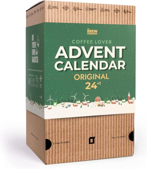 2023 Coffee Advent Calendar with 25 Gourmet Ground Coffees | Perfect Christmas Gift for Coffee Lovers