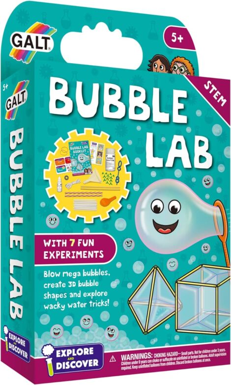 Galt Toys Bubble Lab: Science Kit for Kids, Ages 5 and up.