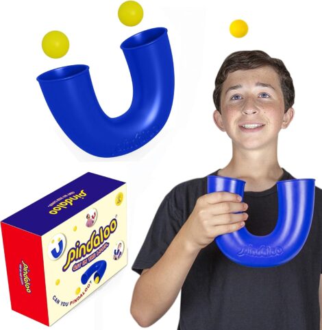 LITOVATIVE Loop Game: Blue Toy for All Ages, Indoor and Outdoor Gift.