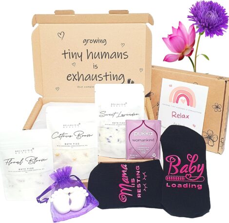 Bellalisia Pregnancy Gift Set: Natural Bath Fizz for Expecting Mums to Enjoy.