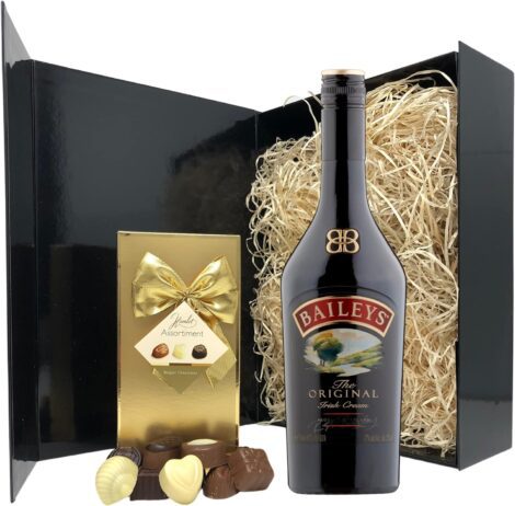Baileys Gift Set – 70cl with Chocolate Lovers Hamper: Ideal for Women’s Gifts, Celebrations, and Holidays