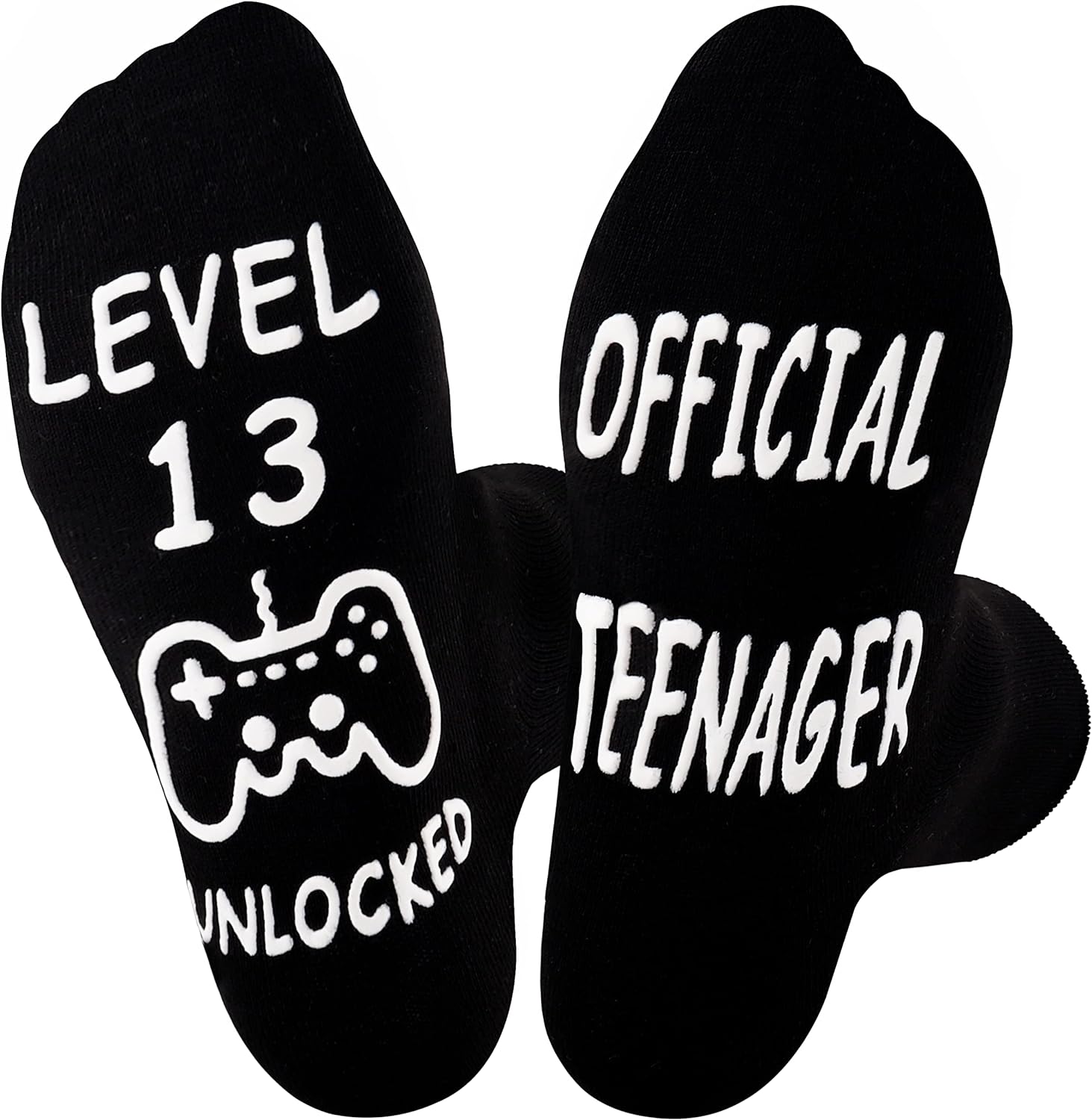 Jeasona 13 Year Old Gifts for Boys Teenager Gifts Boys 13 Socks Gifts for 13 Year Old Boys Boys Gifts Age 13 Happy 13th Birthday Socks for Boys Cotton Funny Novelty Cool 9-11