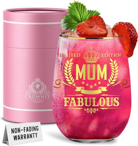 Kies®Gift: Personalised Glass for Mum’s Birthday, Christmas, and more – Perfect Gin Gifts!