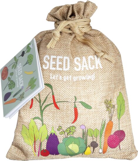 Scott&Co. Veg Seed Variety Pack – 30 Unique Varieties of Veg, Herb and Tomato Seeds for Home Gardening. Ideal for Men and Women.