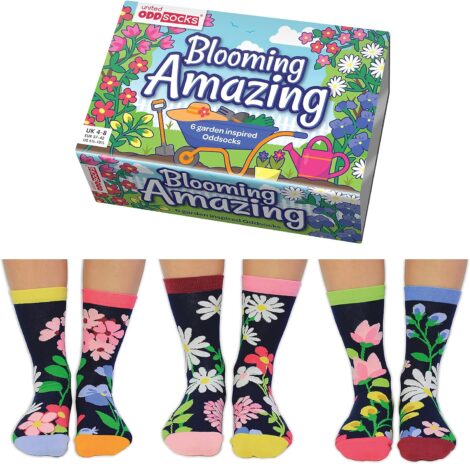 United Oddsocks Floral Oddsocks – Blooming Amazing!