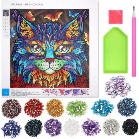 Diamond Painting Kits for 6-13 Year Old Girls – Unique DIY Craft Gift for Kids & Adults