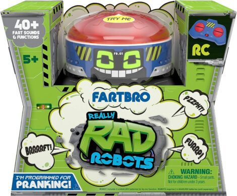 Rad Robot’s Fart BRO – The Totally Cool and Hilarious Toy Robot.