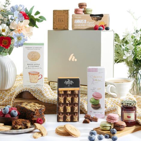 Traditional Afternoon Tea Hamper for Women and Men – Birthday and Gourmet Food Gifts from Clearwater Hampers.