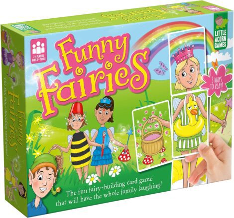 Shortened product name: Award-winning Funny Fairies – Family Board Game for Kids, Ages 3-8+ (Gift for Girls and Boys)