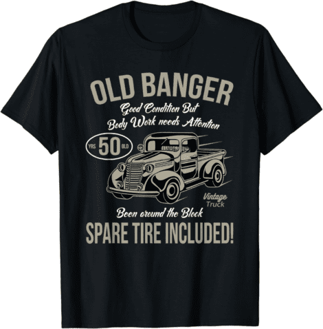 Vintage 50th Birthday Retro Tee: Ideal Gift for Men Celebrating 50 Years