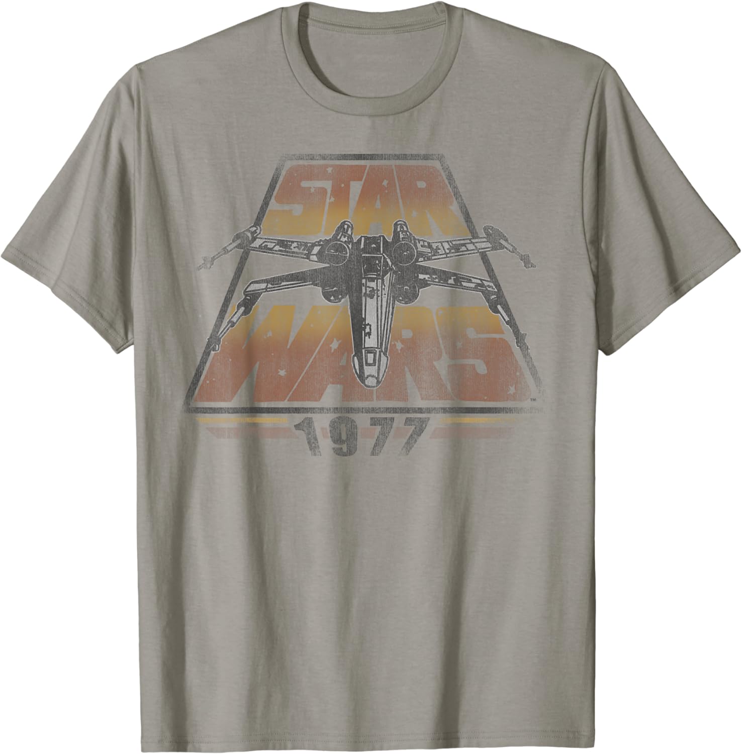 Star Wars X-Wing 1977 Vintage Retro Graphic T-Shirt T-Shirt